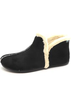 Q-Fit Qfit Granada Zwarte pantoffel (