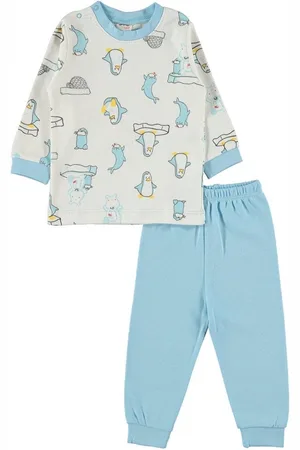 Civil Baby pyjama jongens - Pinguïn Babykleding