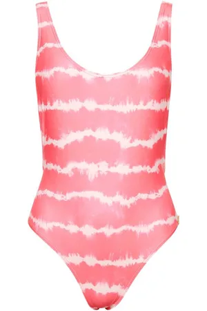 Superdry Code Tie Dye Zwempak Roze L Vrouw