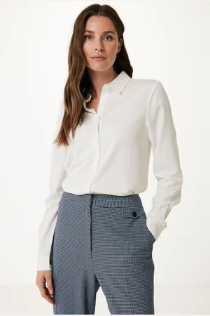 Mexx Blouse Gebroken Wit Dames