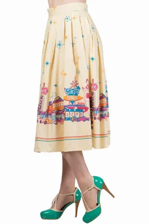 Dancing Days HOLD TIGHT Lange rok - XS