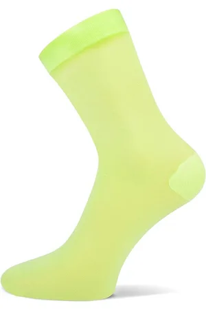 Marcmarcs Fluorescerende Sokken - Roze & Geel - One Size - Yellow & Pink - Carnaval