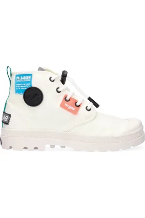 Palladium Overlab Neon Pampa K Hoge sneakers - Jongens - Wit