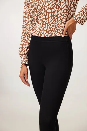 Miss Etam Dames Broek BELLE zijrits skinny - Regulier