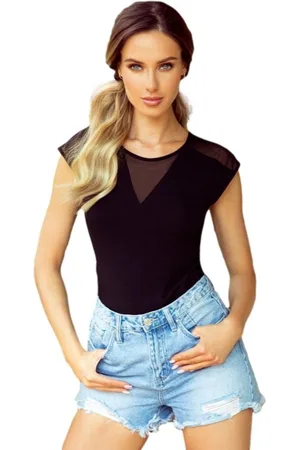 Eldar Alessia- katoen blouse met korte mouwen- S