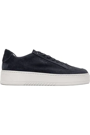 Hinson Miller Retro Dark Blue Suede