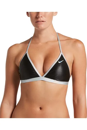 Nike Swim Flash Adjustable T-Back Bikinitopje sneldrogend, metallic finish