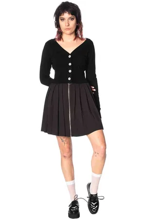 Banned Retro CATHEDRAL Cardigan - M - /Grijs