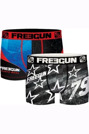 Freegun Jongens boxershorts microvezel - maat 116/128 - 2-pack |