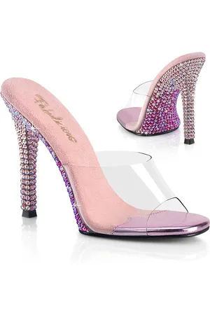 Fabulicious GALA-01DMM Muiltjes met hak - US 7 - 37 Shoes - /Roze