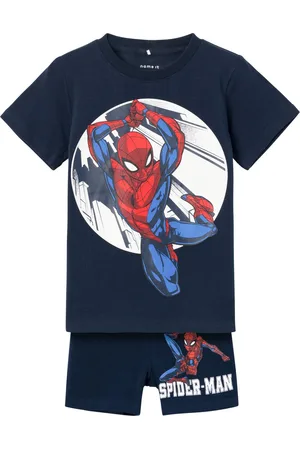 NAME IT Kinder Pyjama Jongens Kort Spiderman