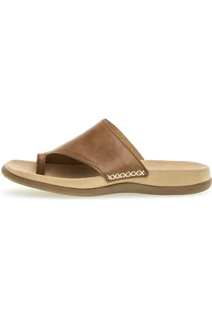 Gabor Dames Slippers - bruin