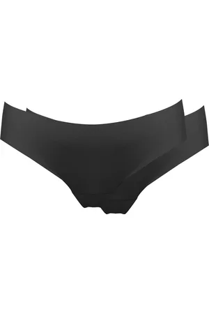 MAGIC Bodyfashion Dream Invisibles String (2-Pack) Zwart Vrouwen