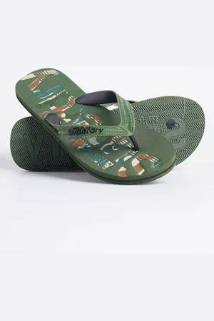 Superdry Scuba Infil Flip Flop Heren Slippers - /Black