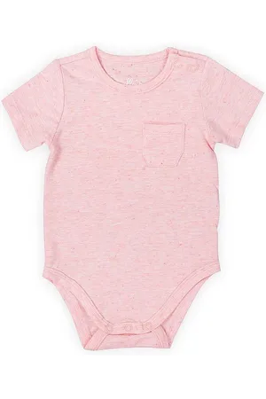 Jollein Romper korte mouw 74/80 Speckled pink