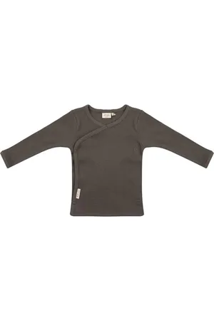 Little Indians Longsleeve Junior Katoen Olijfgroen Mt 9-12 Maanden