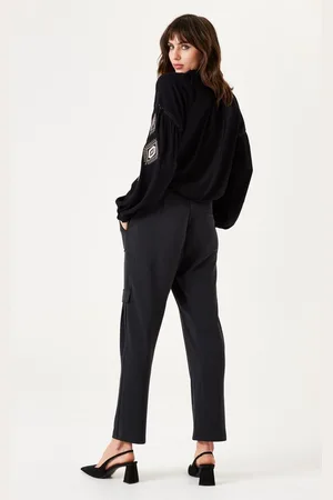 Garcia Dames Blouse Zwart Long mouw