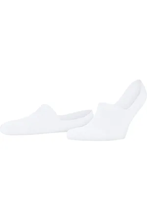 Burlington Athleisure onzichtbare antislip kousenvoetjes nylon footies heren wit