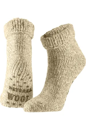 Apollo Wollen anti-slip huissokken/slofsokken voor kinderen maat 27-30 - Slaapsokken/bedsokken
