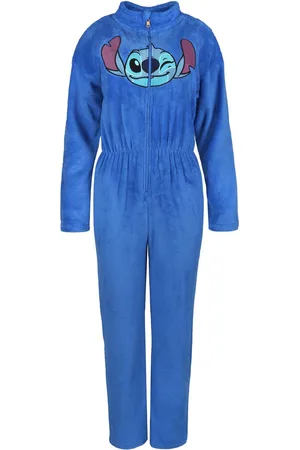 Disney Stitch - Eendelige pyjama voor dames / slaapjumpsuit voor dames, rits / M