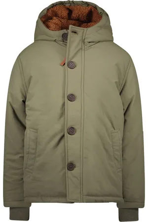 Like Flo Jongens winterjas met capuchon - Abel - Bruin
