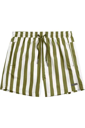 Beachlife Stripe Pesto Short Men