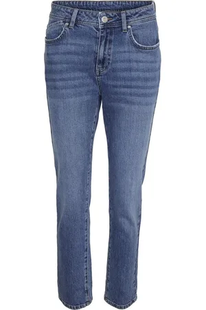 Noisy May NMOLIVIA NW SLIM STRAIGHT JEANS MB NOOS Dames Jeans