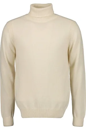 Anerkjendt Aknico Solid Roll Neck Lambswool Truien & Vesten Heren - Sweater - Hoodie - Vest-