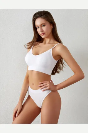 Merkloos Gaby Lingerie - Lage rug BH set - bh open rug -