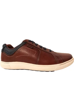 Clarks Sneaker Mapstone Lace Bruin