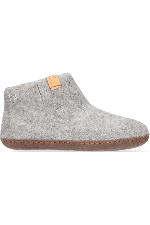 Tofvel Luna Kids Wolvilt Sloffen Marbled Light Grey