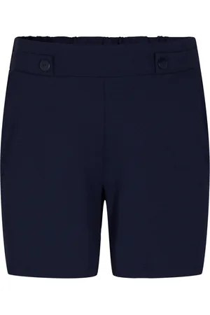 Zizzi CAELLIE, SHORTS Dames Broek - Dark Blue