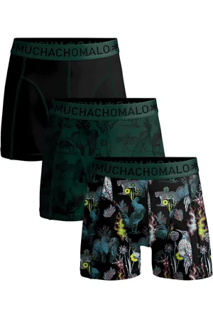 Muchachomalo 3-pack boxershort heren - Elastisch katoen - zachte waistband - Animal