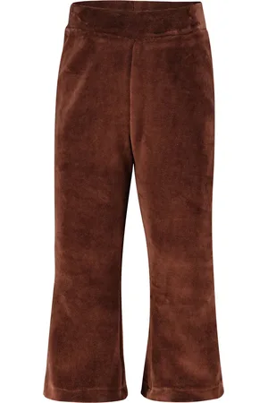 4PRESIDENT Meisjes Flared Pants - Dark Brown