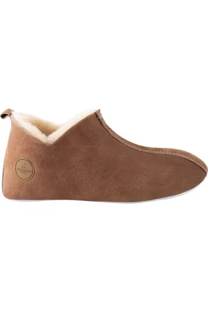 Shepherd of Sweden Lina slippers Antique cognac 37
