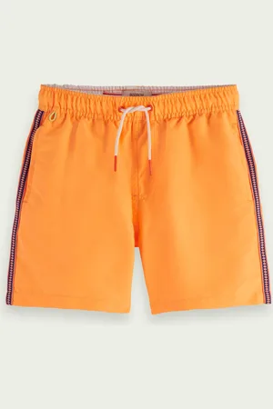 Scotch&Soda Magische Zwembroek Neon Peach