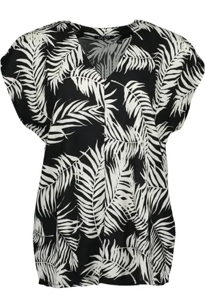 Blue Seven Dames blouse - blouse dames - 180204 - - v-hals - maat 44