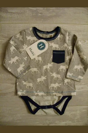 Hatley Romper lange mouw 9/12 mnd