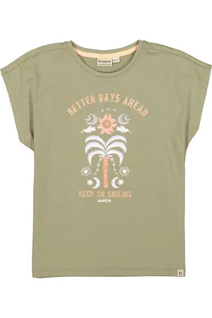 Garcia Meisjes T-shirt Groen