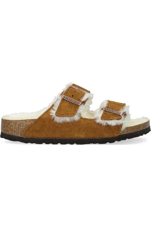 Birkenstock Arizona Fell Pantoffels - Sloffen - Dames -