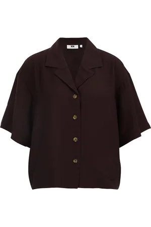 WE Fashion Dames blouse met zijdelook