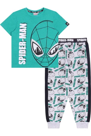 Marvel Grijze pyjama voor jongens met korte mouwen - SPIDER-MAN Marvel / 122