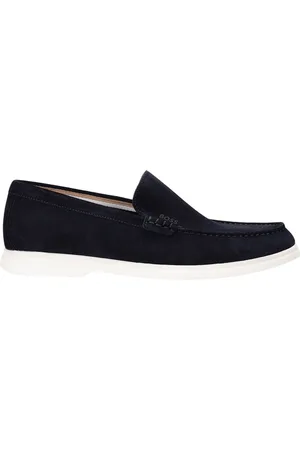 HUGO BOSS Sienne_loaf Loafers - Suède Instapper - Heren -
