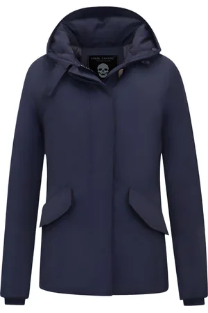 Matogla Dames Jas - Winterjas Dames Gewatteerd - Winterjas Dames - Slim Fit - 5897 - Blauwe Jas