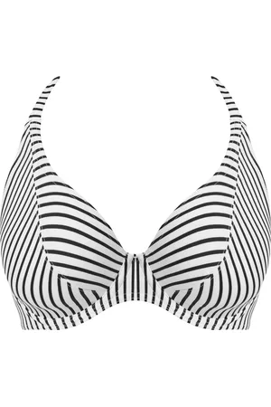 Freya JEWEL COVE UW HALTER BIKINI TOP Dames Bikinitopje - Stripe Black