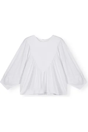 10 days 10 Days Blouse Ballon Sleeve Blouse 20 404 3201 1001 White Dames