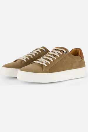 Van Lier Barossa Sneakers taupe Suede