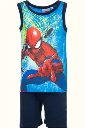 Merkloos Spiderman - shortama -
