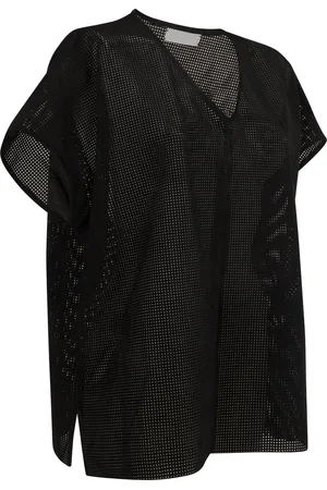Leather Hype RILEY OVERSIZED SUEDE LEREN BLOUSE - - MAAT L (40)