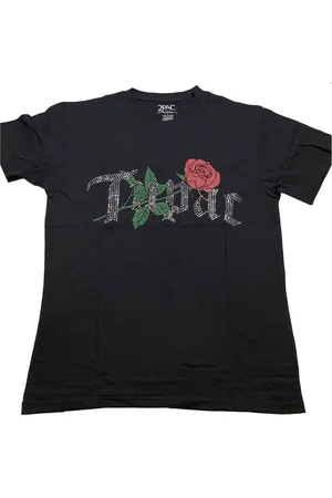 2Pac Tupac - Rose Logo Heren T-shirt - 2XL